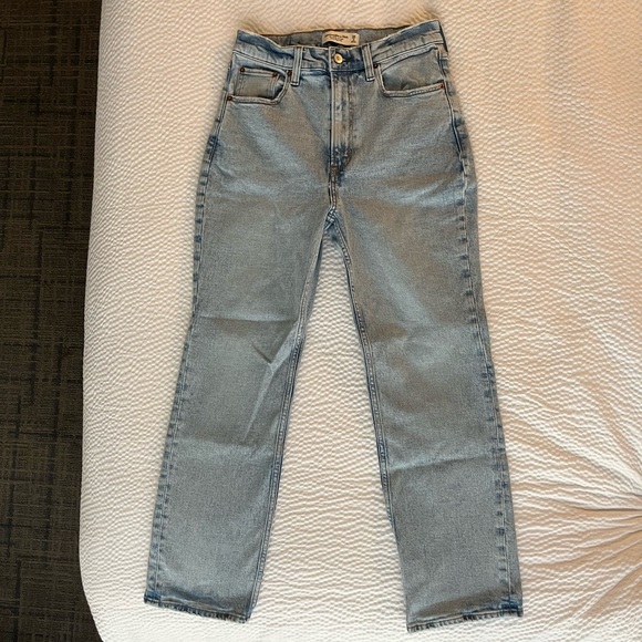 Ultra High Rise Ankle Straight Jeans - Picture 11 of 14